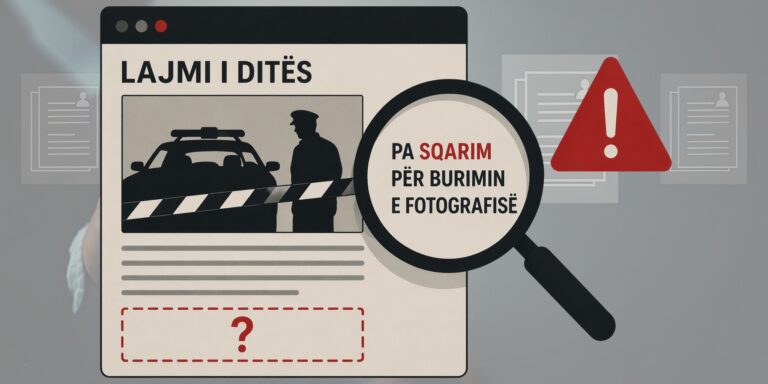 Kur fotografia nuk identifikohet me ngjarjen