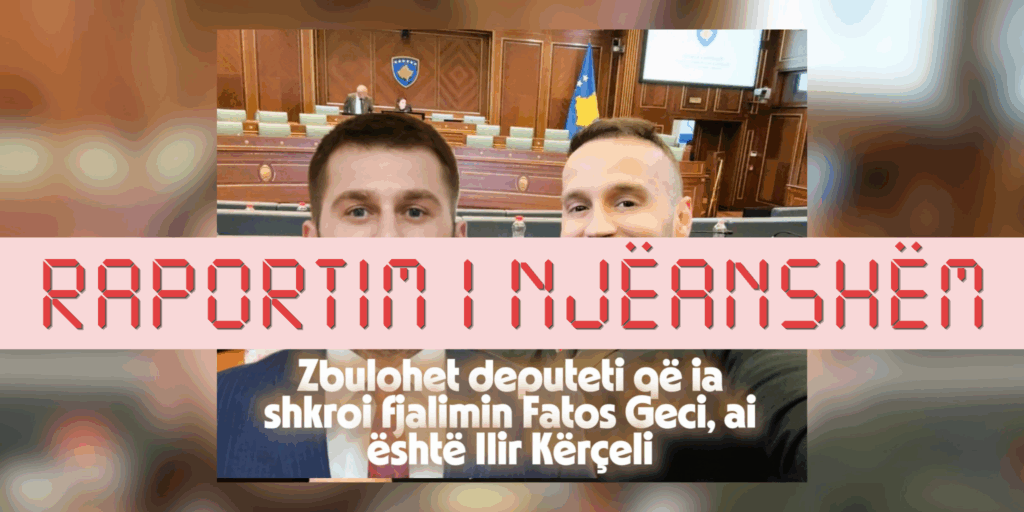 Paraqitet njëanshëm dhe si fakt i kryer pretendimi se Ilir Kërçeli i shkroi fjalimin Fatos Gecit