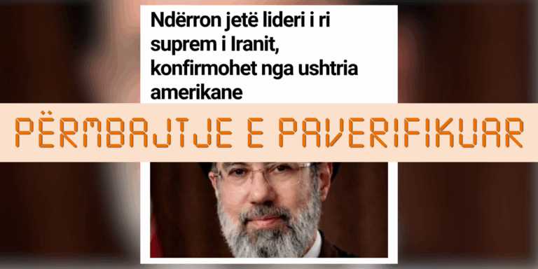 Raportohet pasaktë për vdekjen e Khameneit, i atribuohet një llogarie gjoja të Ushtrisë Amerikane