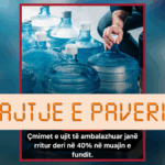 Pretendohet pa fakte për rritje 40% të çmimit të ujit të ambalazhuar