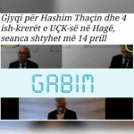 Seanca e 14 prillit për Thaçin lidhet me pengim drejtësie, jo me ish-krerë të UÇK-së