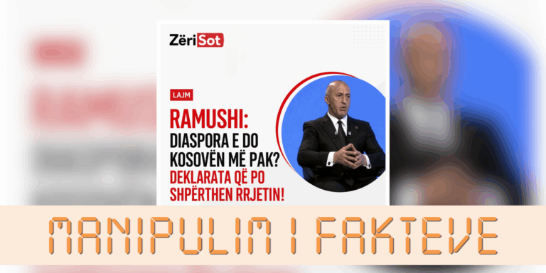 Ramush Haradinaj nuk deklaroi se diaspora e do Kosovën më pak
