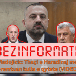 Radoiçiq nuk tha se Thaçi dhe Haradinaj i premtuan “kulla e qytete”