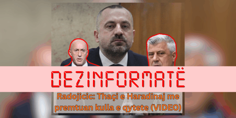 Radoiçiq nuk tha se Thaçi dhe Haradinaj i premtuan “kulla e qytete”