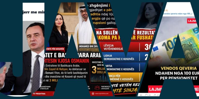 Rishikimi i javës: Lajme të rreme dhe dezinformata për zgjedhjet dhe figurat politike, clickbait me tituj çorientues për ngjarje dhe koalicione