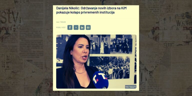 Narrativa serbe se  Kurti do ta ndërtojë fushatën në “politikë anti-serbe”, ndërsa zgjedhjet paraqiten si dëshmi e “krizës institucionale” në Kosovë