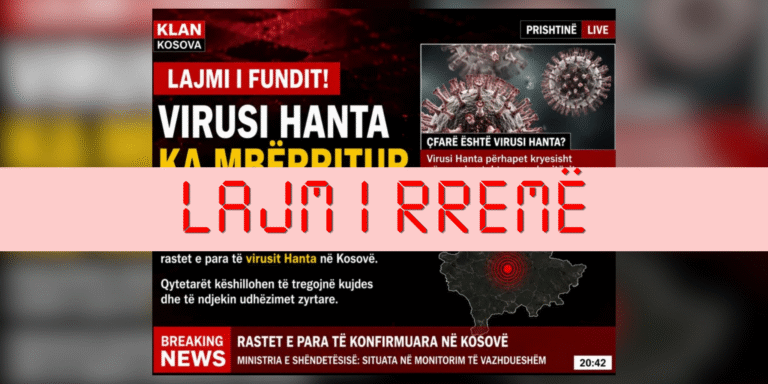 Pretendim i rremë se janë konfirmuar rastet e para të hantavirusit në Kosovë