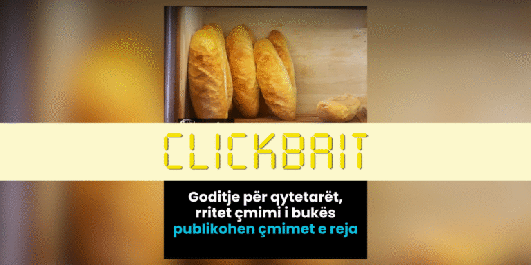 Postimet nuk sqarojnë se rritja e çmimit të bukës ka ndodhur në Maqedoninë e Veriut