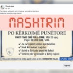 Konkurs i rremë pune