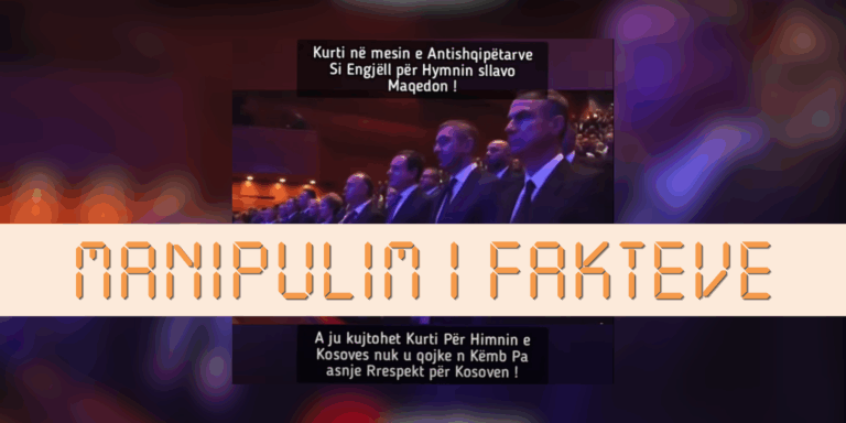 Himni i BE-së në videon e Kurtit paraqitet rrejshëm si himni i Maqedonisë së Veriut