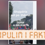 Protesters in Albania did not chant "We want Albin Kurti", but "The end has come for you"