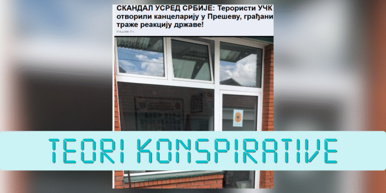 Pretendim i pabazë se zyra e UÇPMB-së në Preshevë përdoret për “aktivitete terroriste”