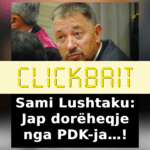 Lushtaku nuk ka dhënë dorëheqje nga PDK-ja, bëhet fjalë për paralajmërim nëse bëhet koalicion me VV-në