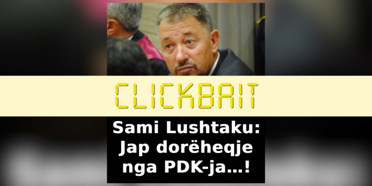 Lushtaku nuk ka dhënë dorëheqje nga PDK-ja, bëhet fjalë për paralajmërim nëse bëhet koalicion me VV-në