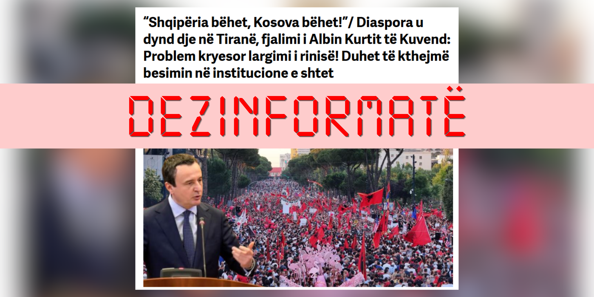 Deklarata e Kurtit nuk lidhet me protestat kundër projektit në Zvërnec, ajo ishte dhënë para katër vjetësh