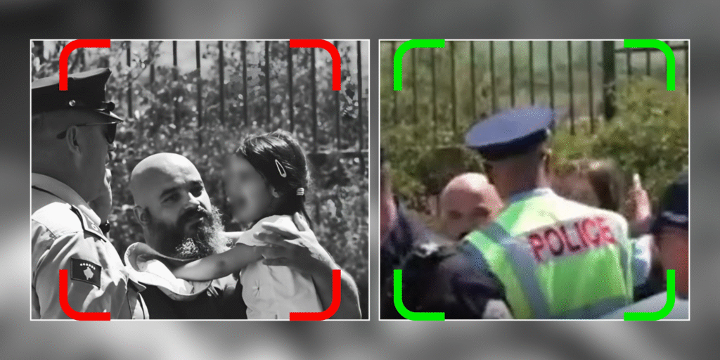 Si mund të ndryshojë kuptimi i një fotografie? Shembull i kornizimit mediatik nga kanalet serbe në Telegram gjatë Vidovdanit në Gazimestan
