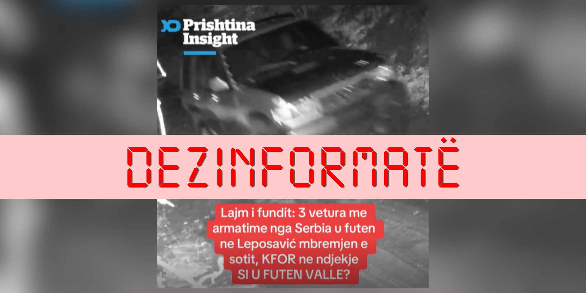 Me video të vjetër, pretendohet rrejshëm për “futjen e armatimit nga Serbia”