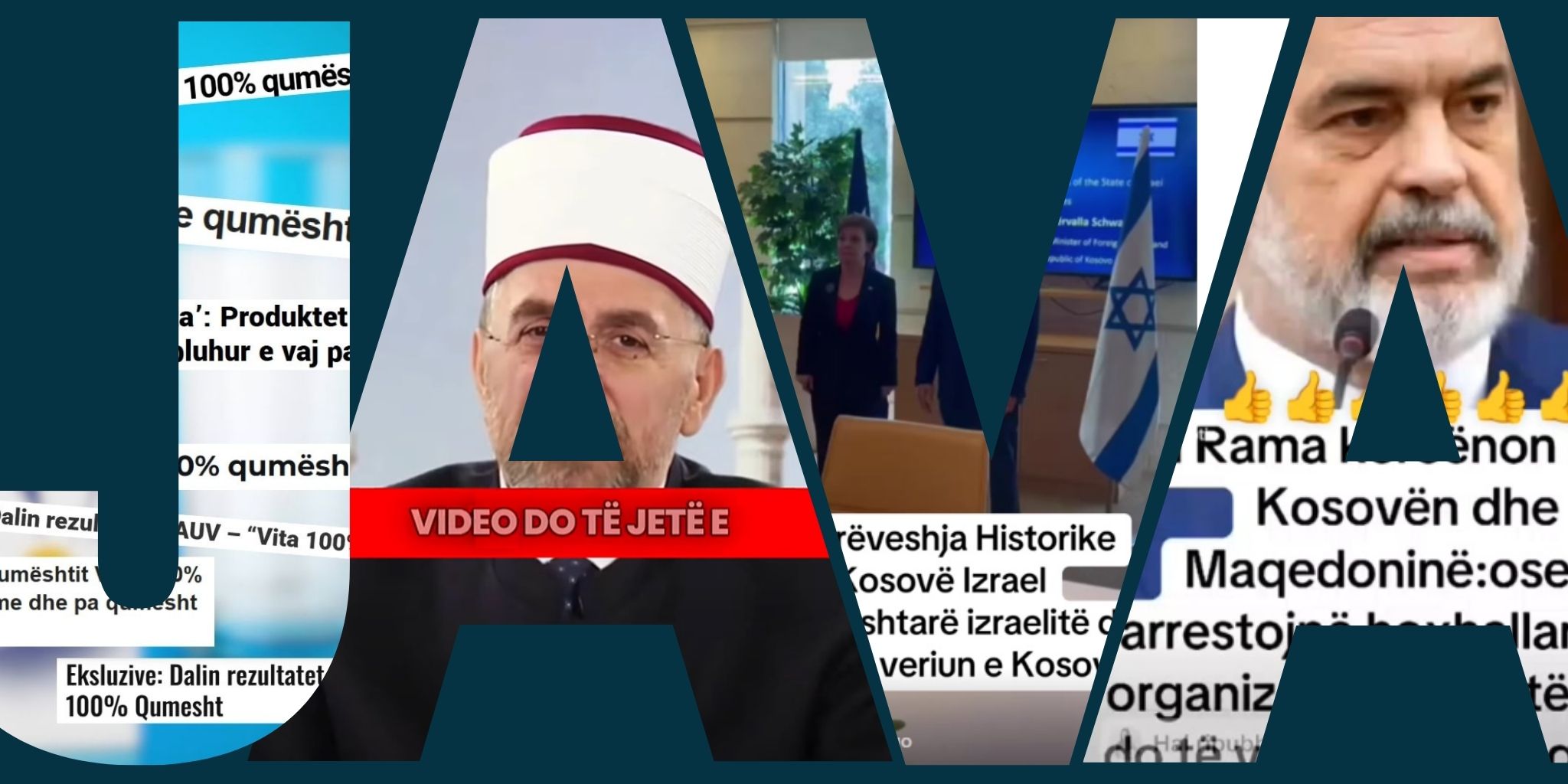 Rishikimi i javës: Clickbait për rezultatet e AUV për “Vita”; mashtrim me IA për shërimin e diabetit; lajme të rreme për angazhimin e ushtarëve izraelitë në veri të Kosovës