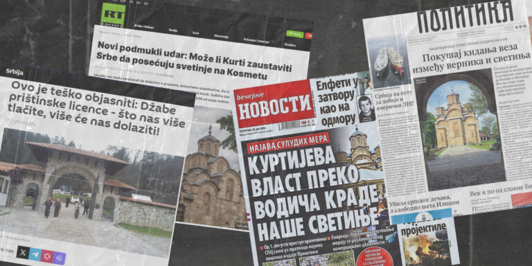 Narrativat serbe dhe ruse: Nga licencimi i guidave te pretendimet për kufizimin e pelegrinazheve dhe “fshirjen e identitetit serb”