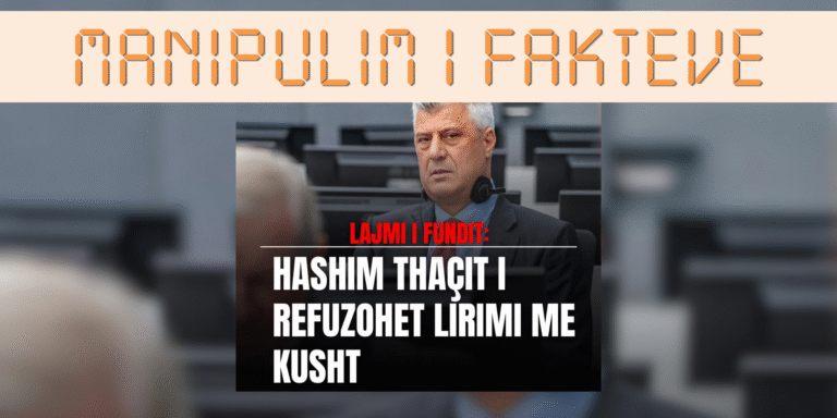 Ende nuk ka vendim gjykate për kërkesën e Thaçit për lirim me kusht