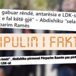 Abdixhiku's statement about Rama was presented without the full context