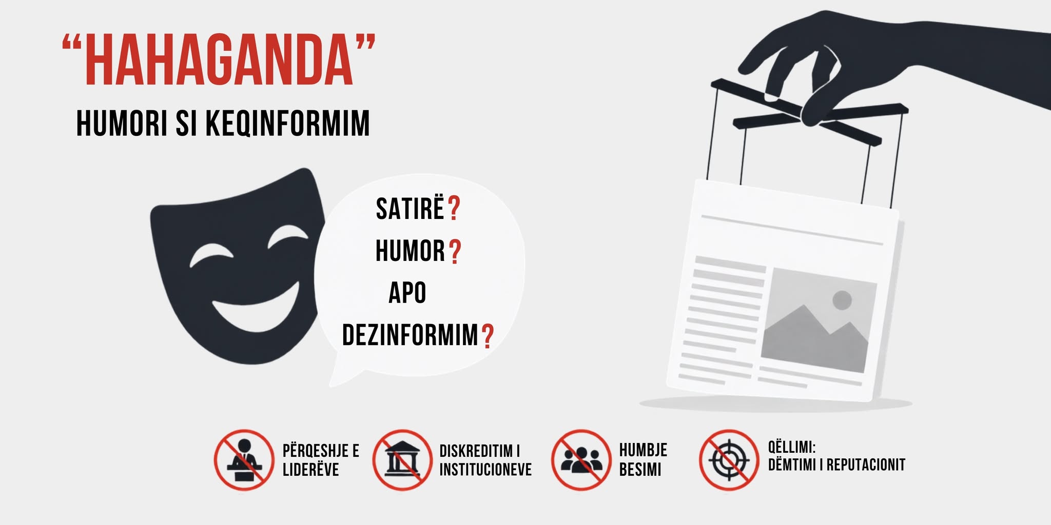 “Hahaganda” – humori si keqinformim