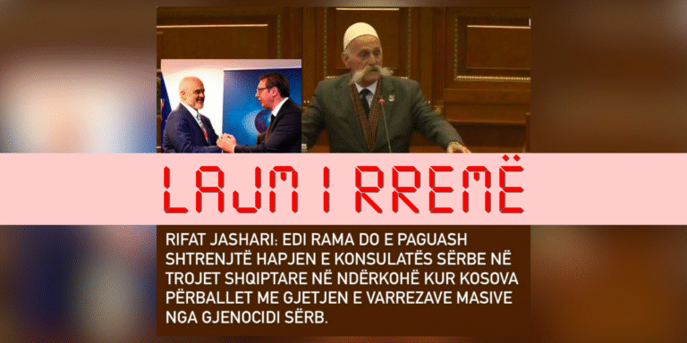 Rifat Jashari nuk e ka bërë deklaratën e pretenduar ndaj Edi Ramës