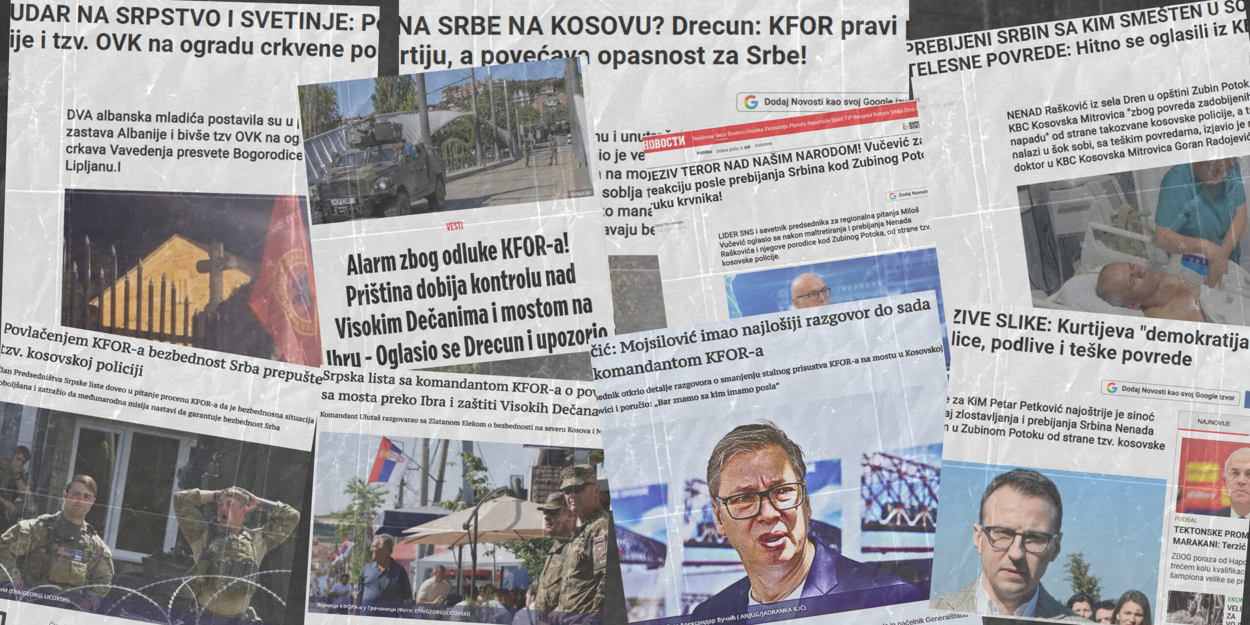 Narrativat serbe pas optimizimit gradual të KFOR-it tek ura e Ibrit dhe manastiri i Deçanit: nga “rreziku për serbët” te delegjitimimi i Policisë së Kosovës