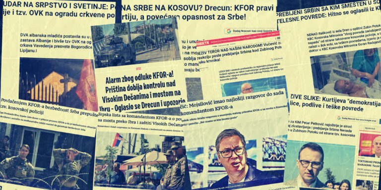 Narrativat serbe pas optimizimit gradual të KFOR-it tek ura e Ibrit dhe manastiri i Deçanit: nga “rreziku për serbët” te delegjitimimi i Policisë së Kosovës