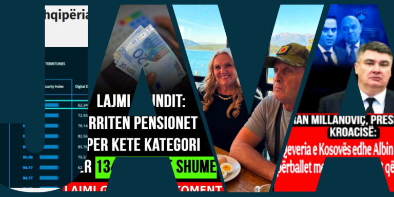 Rishikimi i javës: Fotografi e manipuluar me IA që paraqiste rrejshëm Llugiqin me Kadrijajn, deklarata e rreme e atribuuar Millanoviqit për Kurtin