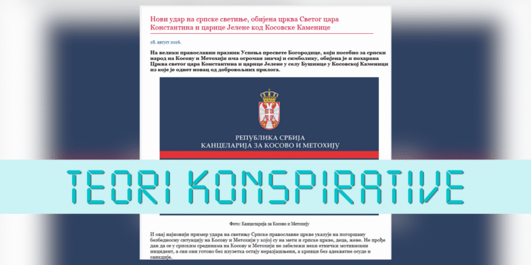 Grabitja e një kishe në Kamenicë ndërlidhet pa fakte me “motiv etnik”