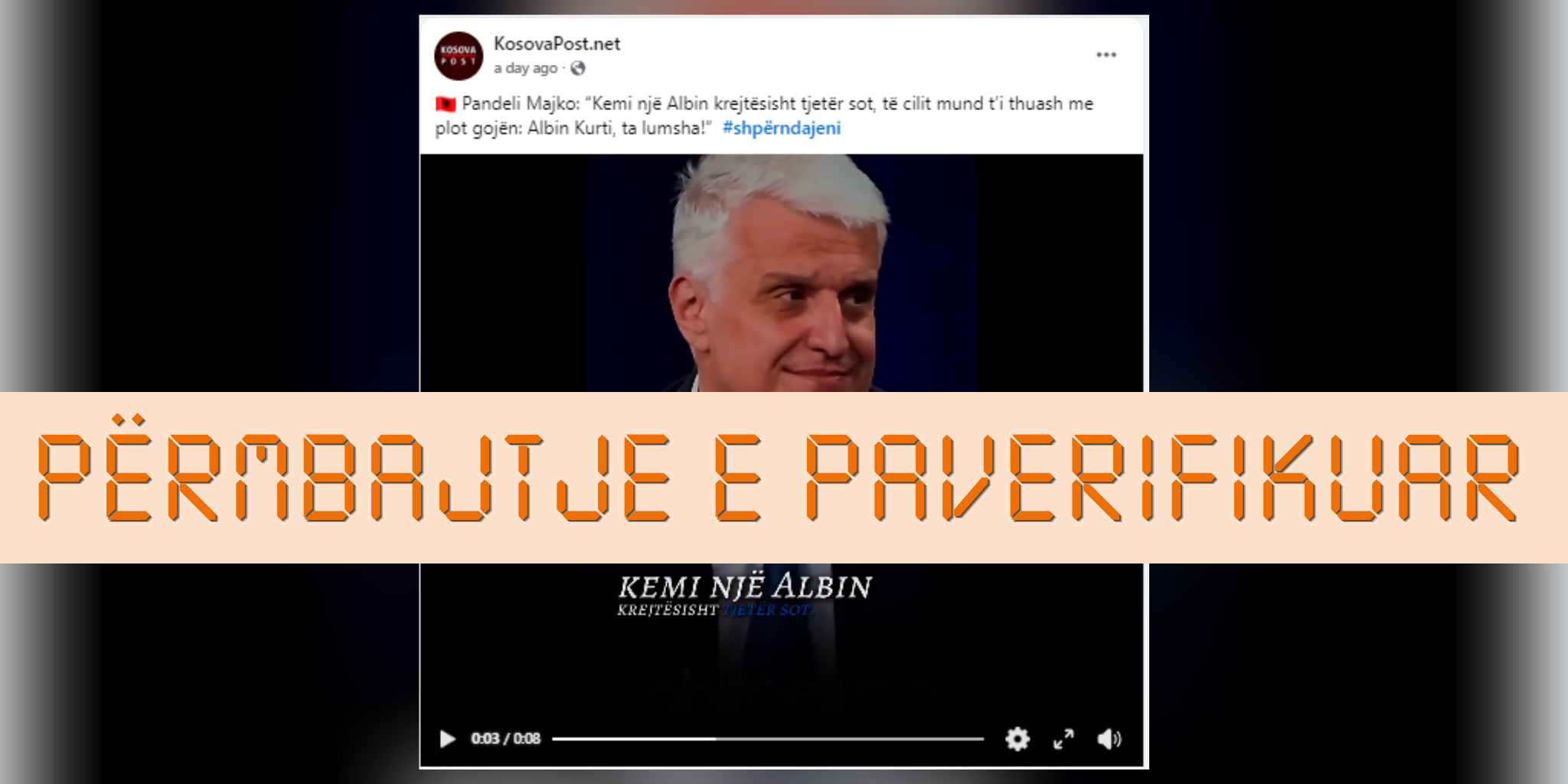 Deklarata e vjetër e Majkos për Kurtin publikohet si aktuale
