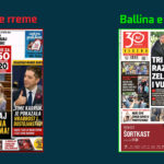 Ballina e “Blic”-it për rastin e Time Kadrijajt dhe Albin Kurtit është e rreme