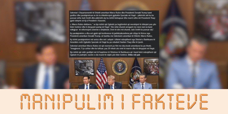 Trump dhe Rubio nuk kritikuan Gjykatën Speciale të Kosovës në Hagë, por Gjykatën Penale Ndërkombëtare