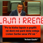 Gashi s’ka thënë se do ta votonte Listën Serbe para Vetëvendosjes
