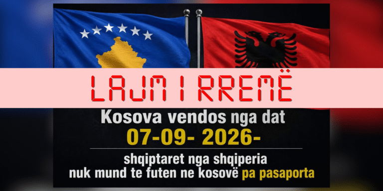 Nuk është e vërtetë se nga 7 shtatori shtetasit e Shqipërisë duhet të kenë pasaportë për të hyrë në Kosovë