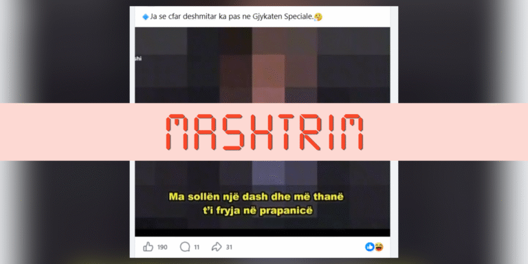 “Ma sollën një dash dhe më thanë t’i fryeja në […]” – audioja e gjeneruar me IA paraqitet rrejshëm si dëshmi në Hagë