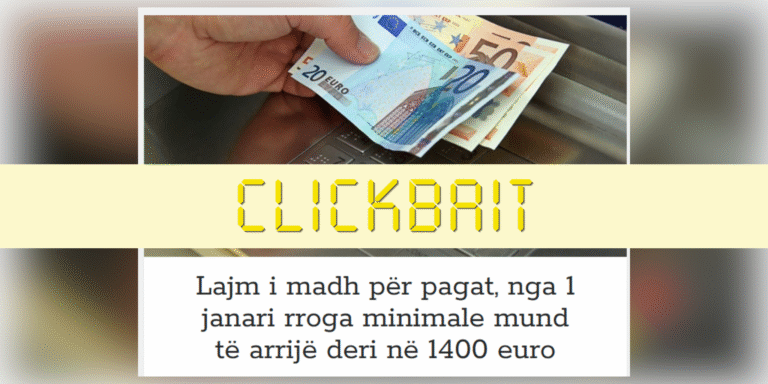 Titulli nuk tregon se paga minimale deri në 1400 euro vlen për Malin e Zi