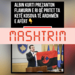 Imazhi i gjeneruar me inteligjencë artificiale paraqitet rrejshëm si flamuri i ri që pritet ta ketë Kosova