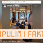 Videoja e vitit 2024 me Kurtin, Ramën dhe Taravarin në Shkup paraqitet rrejshëm si takim në SHBA
