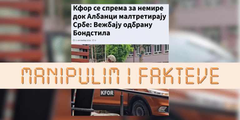 Stërvitjet e KFOR-it paraqiten pabazë si përgatitje për trazira në Kosovë
