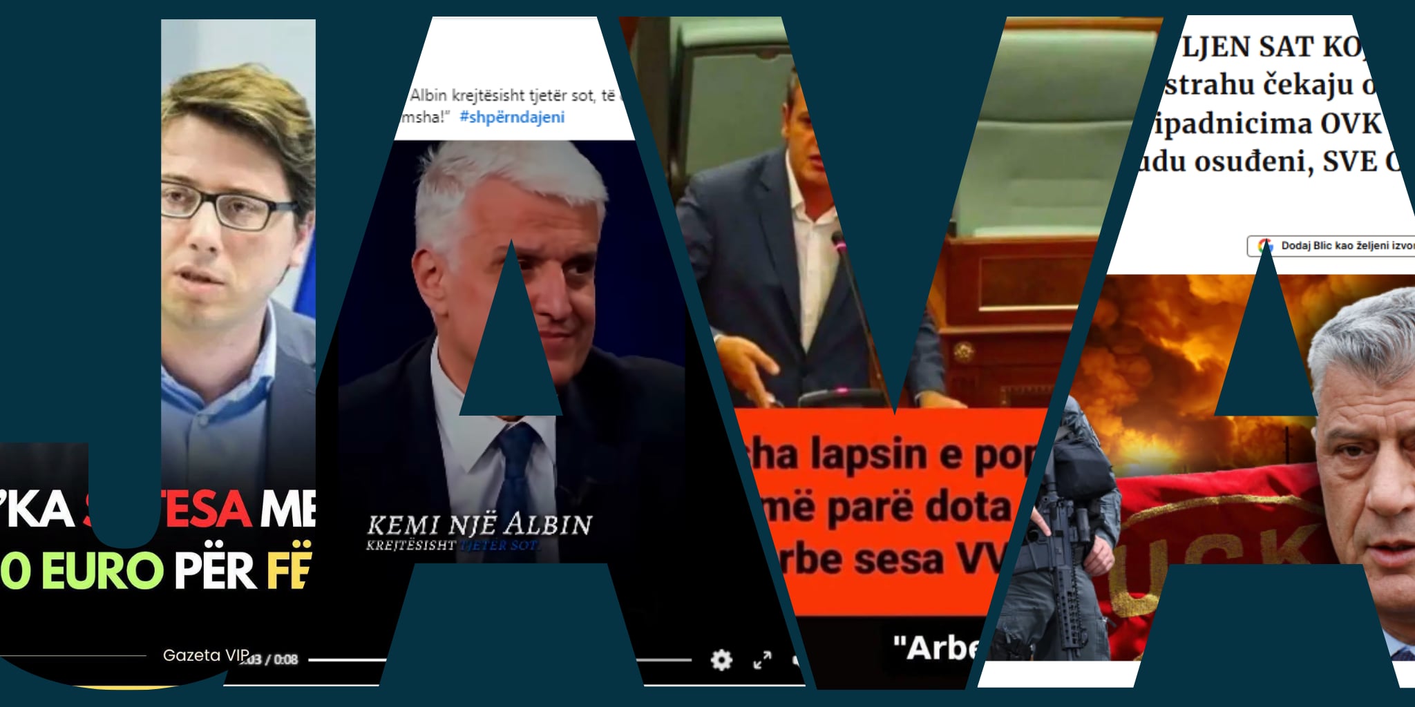 Rishikimi i javës: Pretendime të rreme dhe të pabazuara për figurat politike dhe zhvillimet në Kosovë, video të manipuluara me IA dhe dezinformata për azilin në Gjermani