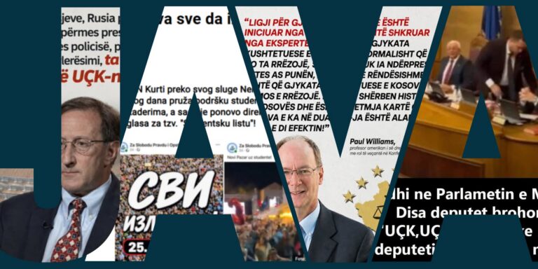 Rishikimi i javës: Deklarata të fabrikuara, dezinformata dhe manipulime të fakteve