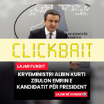 The title presents the withdrawn candidate as the new name for President