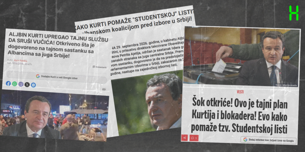 Mediat serbe pretendojnë pa fakte se Kurti ka kërkuar nga Koalicioni Shqiptar të formojë koalicion paszgjedhor me Listën Studentore në Serbi